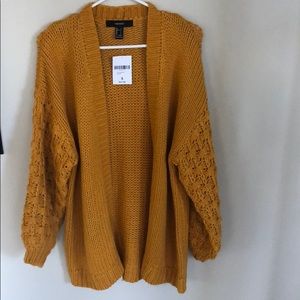 Forever 21 Sweaters - Forever 21 Gold Cardigan Forever 21 Sweaters - Forever 21 Gold Cardigan